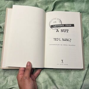Letters From a Nut by Ted Nancy Hardback Book